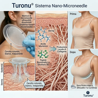 🍒 Turonu® | Cerotto Innovativo a Nano-Micro-Aghi per un Décolleté più Pieno ✨