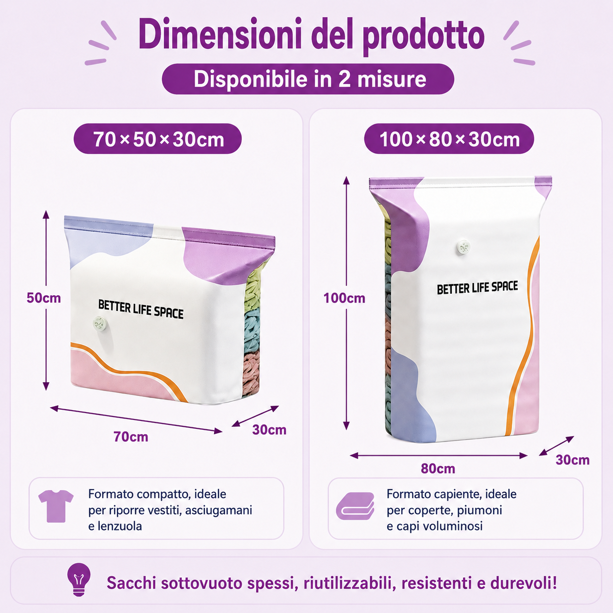 ULTIMO GIORNO! 🔥 SCONTO 70 🚀 SVOZK® Sacchetti sottovuoto 3D senza pompa 📦 L’organizer tutto-in-uno definitivo per vestiti, giocattoli, libri e peluche 🧸📚👕🧦