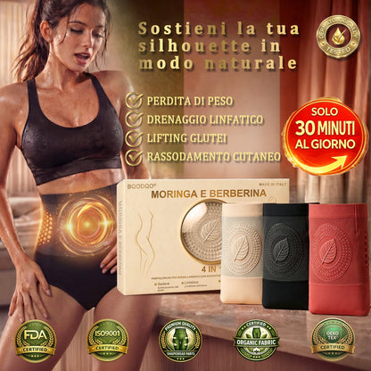 Solo Store Ufficiale - 70%  BQODQO®👨‍⚕️ Shorts 4-in-1 – Snellisci, Tonifica, Brucia Grassi 🥠Con Moringa & Berberina | Risultati Visibili