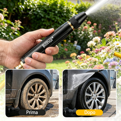 💥 ULTIMA CHANCE: Minimo Storico! │ Billhol® 👍 Idropulitrice a Pistola – Massima Potenza per Auto e Giardino