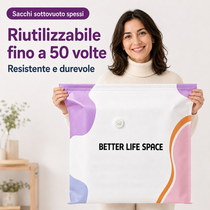 ULTIMO GIORNO! 🔥 SCONTO 70 🚀 SVOZK® Sacchetti sottovuoto 3D senza pompa 📦 L’organizer tutto-in-uno definitivo per vestiti, giocattoli, libri e peluche 🧸📚👕🧦