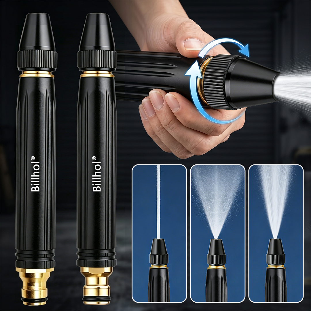 💥 ULTIMA CHANCE: Minimo Storico! │ Billhol® 👍 Idropulitrice a Pistola – Massima Potenza per Auto e Giardino