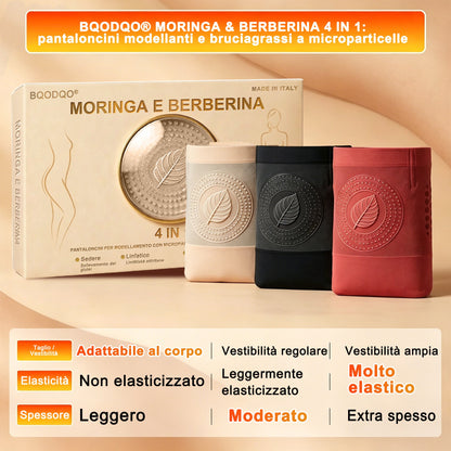 Solo Store Ufficiale - 70%  BQODQO®👨‍⚕️ Shorts 4-in-1 – Snellisci, Tonifica, Brucia Grassi 🥠Con Moringa & Berberina | Risultati Visibili