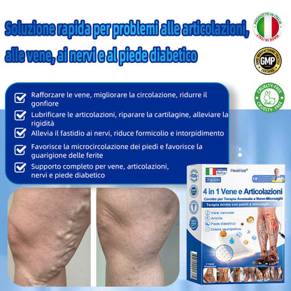 OFFERTA LIMITATA -80%｜𝐇𝐞𝐚𝐥𝐫𝐢𝐳𝐞® Cerotti Nano Microneedle 4-in-1 per Vene e Articolazioni 👍 Sollievo rapido, risultati duraturi