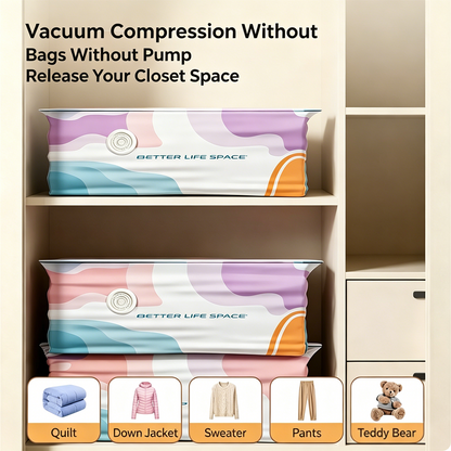 ULTIMO GIORNO! 🔥 SCONTO 70 🚀 SVOZK® Sacchetti sottovuoto 3D senza pompa 📦 L’organizer tutto-in-uno definitivo per vestiti, giocattoli, libri e peluche 🧸📚👕🧦