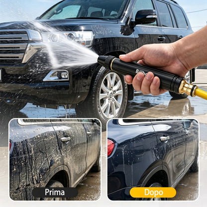 💥 ULTIMA CHANCE: Minimo Storico! │ Billhol® 👍 Idropulitrice a Pistola – Massima Potenza per Auto e Giardino